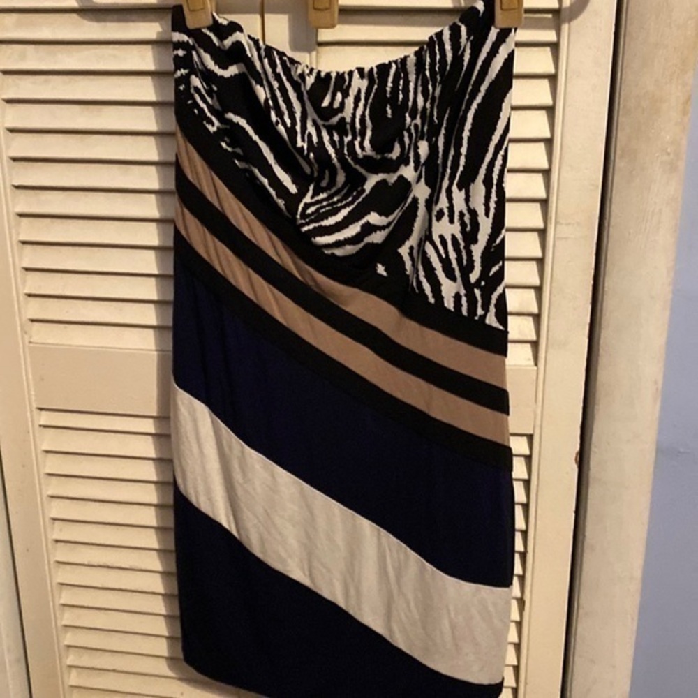Jealous Tomato animal print tube dress